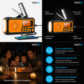 VOLTIQ RadioSolar — Radio Solar de Emergencia Multifuncional